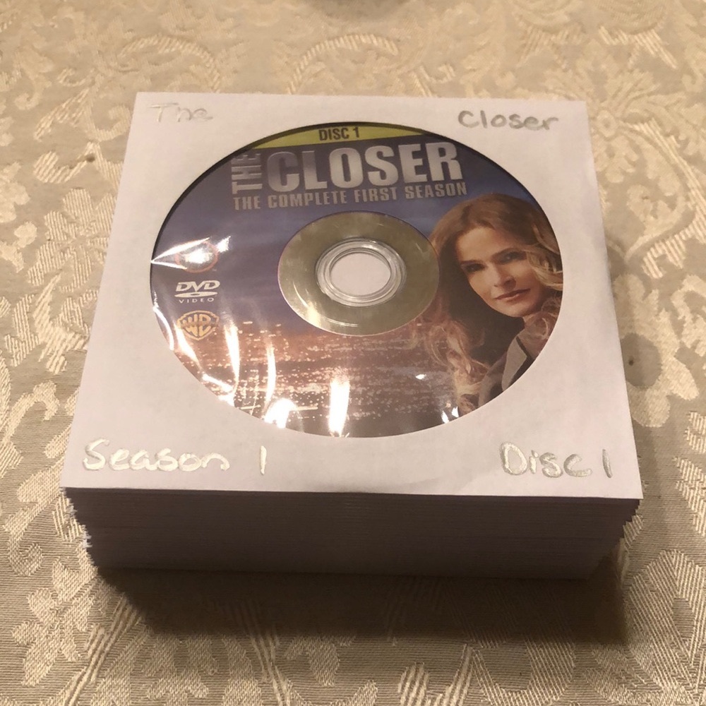 The Closer DVDs Complete Set